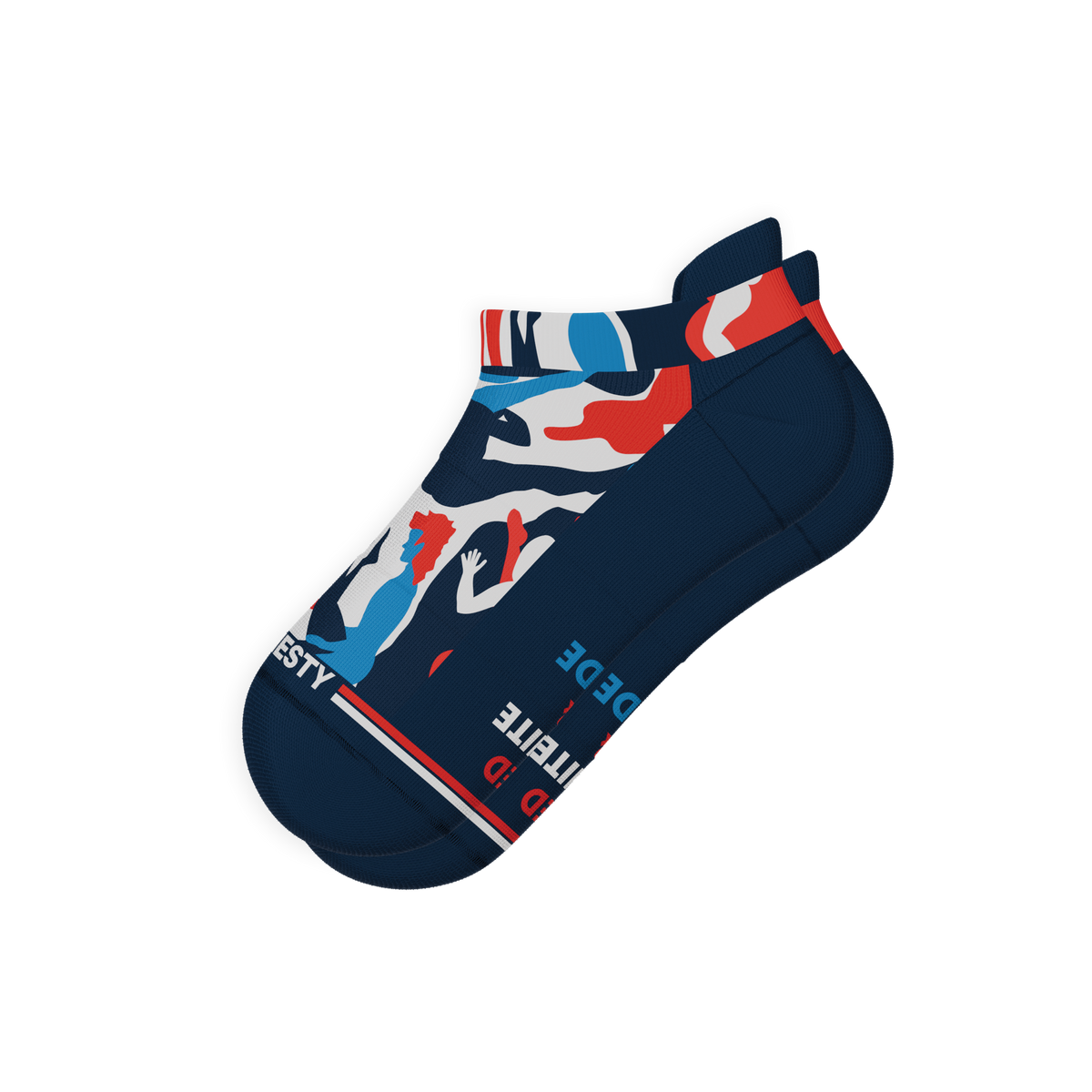 The Grand Finale | USA Camouflage Heel Hammock™ Ankle Socks - Shinesty