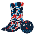 The Grand Finale | USA Camouflage Heel Hammock™ Crew Socks - Shinesty