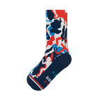 The Grand Finale | USA Camouflage Heel Hammock™ Crew Socks - Shinesty