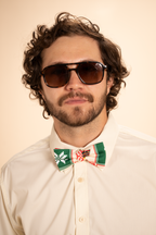 The Grandma's Monstrosity | Quilt Men's Printed Bow Tie - Shinesty