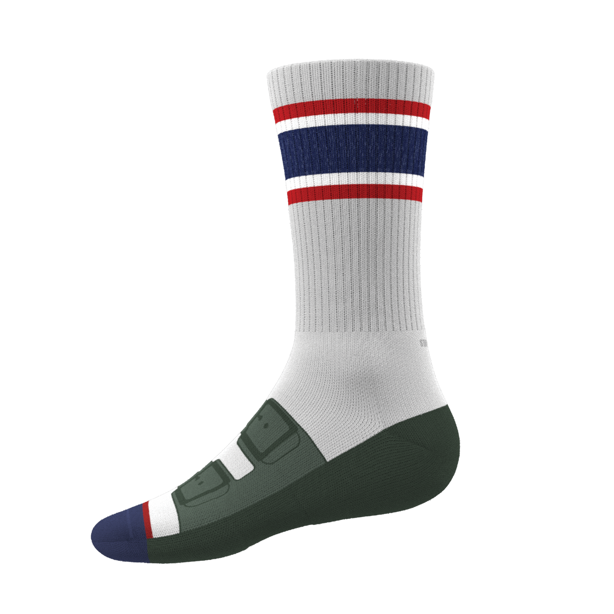 The Granola | Strap Sandal Heel Hammock™ Crew Socks - Shinesty