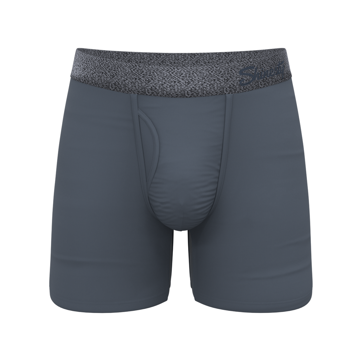 The Graphite | Tonal Grey Ball Hammock® Magnum Big Pouch Underwear - Shinesty