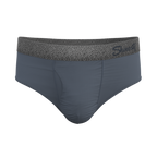 The Graphite | Tonal Grey Ball Hammock® Pouch Underwear Briefs - Shinesty