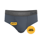 The Graphite | Tonal Grey Ball Hammock® Pouch Underwear Briefs - Shinesty