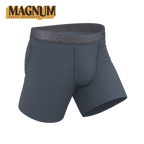 The Graphite | Tonal Grey Ball Hammock® Magnum Big Pouch Underwear - Shinesty