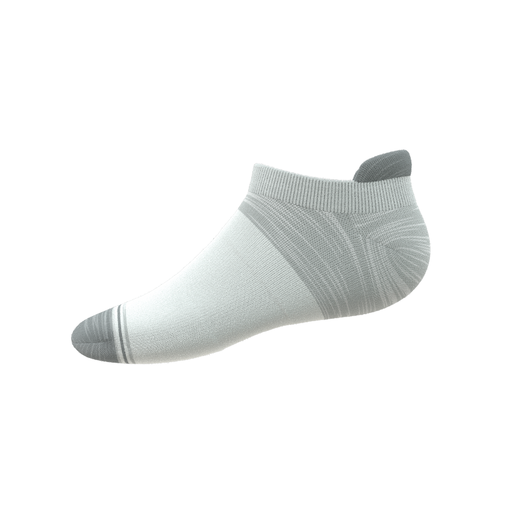 The Gray Matter | Tri Color Block Heel Hammock™ Ankle Socks - Shinesty