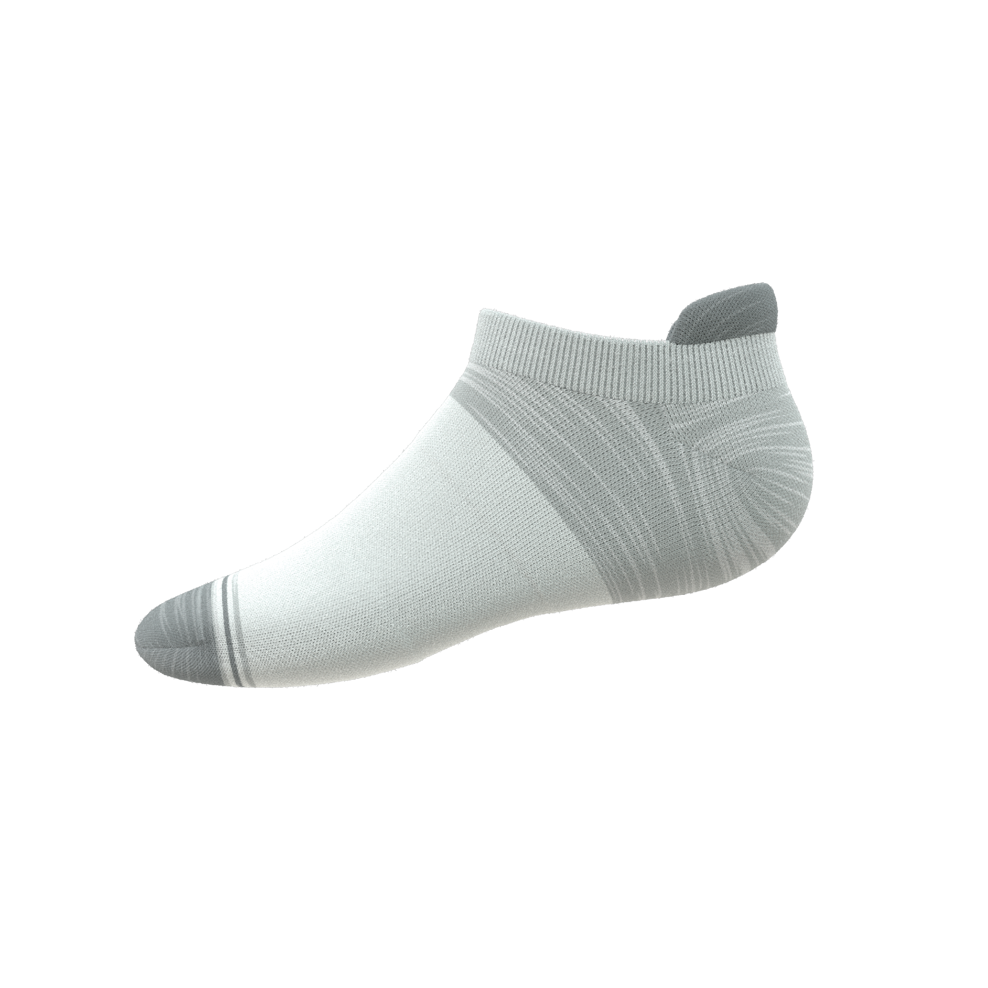 The Gray Matter | Tri Color Block Heel Hammock™ Ankle Socks - Shinesty