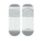 The Gray Matter | Tri Color Block Heel Hammock™ Ankle Socks - Shinesty