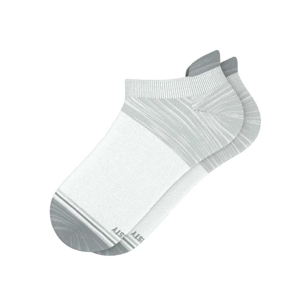The Gray Matter | Tri Color Block Heel Hammock™ Ankle Socks - Shinesty