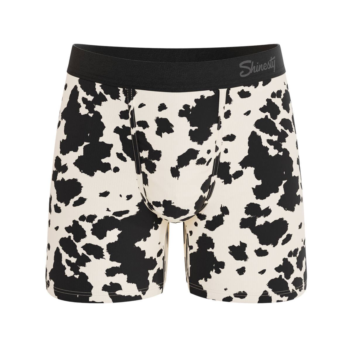The Graze Escape | Cow Hide Fringe Ball Hammock® Pouch Underwear - Shinesty