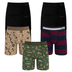 The Great Outdoors | Long Leg Ball Hammock® Pouch Underwear With Fly 7 Pack - Shinesty