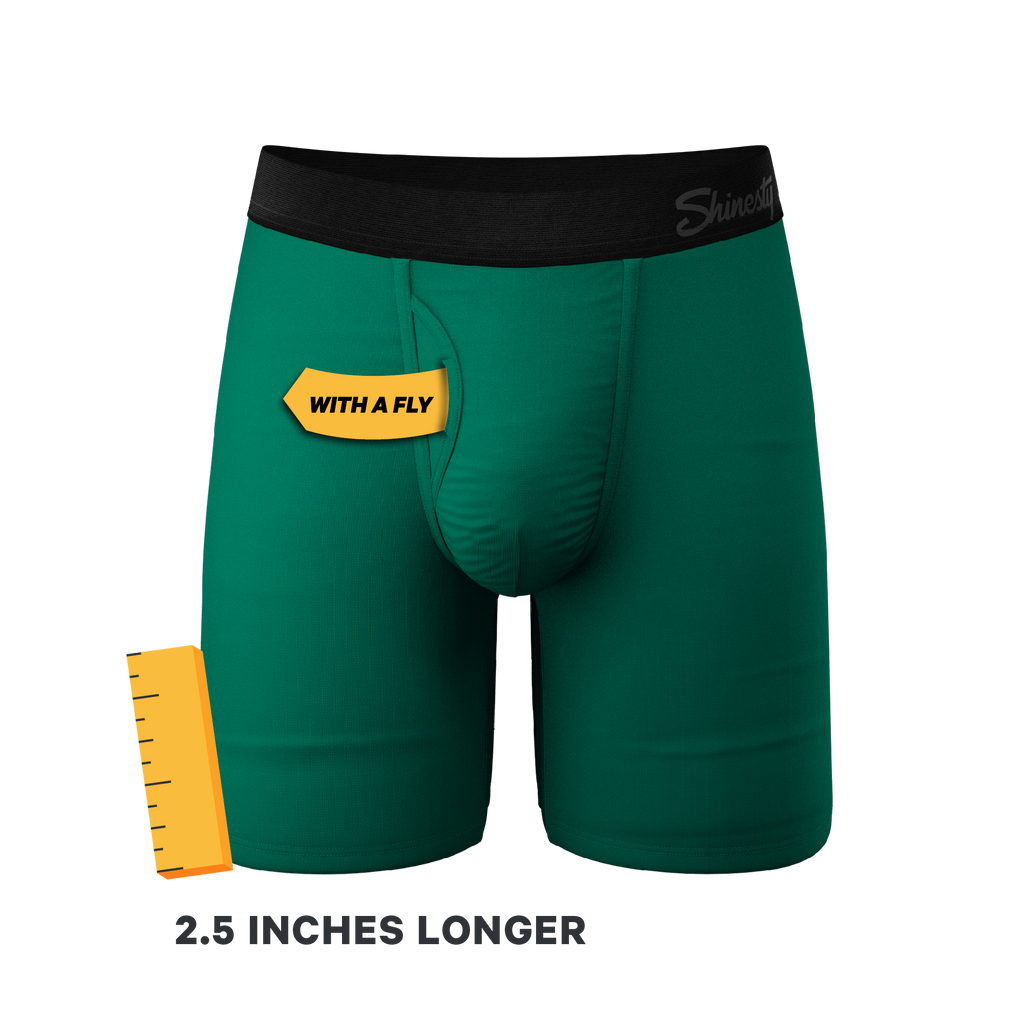 The Green Boys | Green Ball Hammock® Boxer - Long Leg - Shinesty