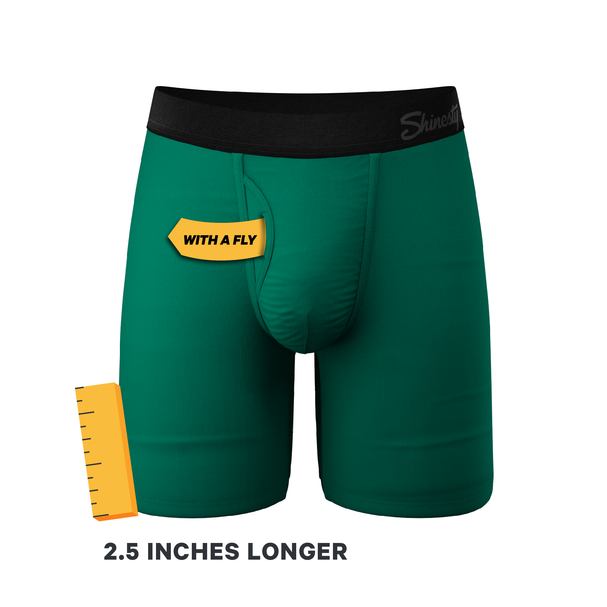 The Green Boys | Green Ball Hammock® Boxer - Long Leg - Shinesty