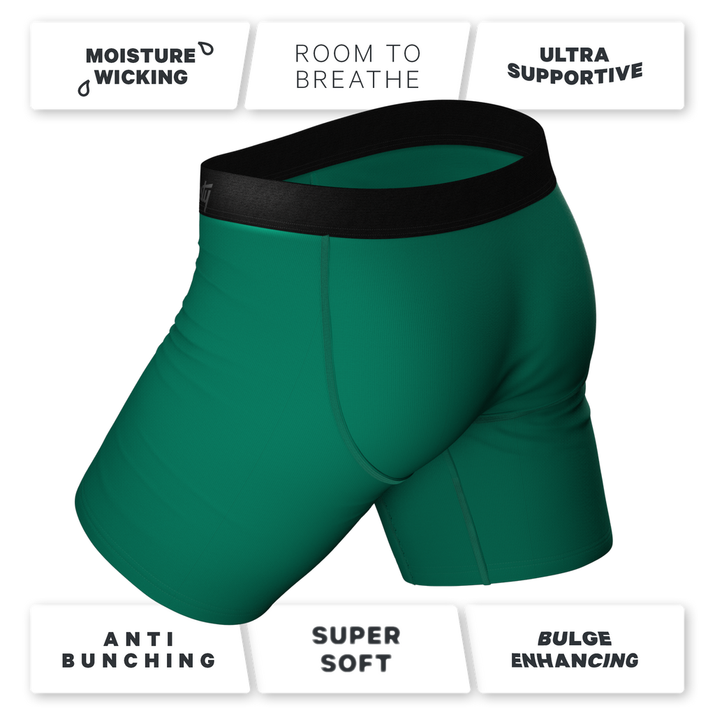 The Green Boys | Green Ball Hammock® Boxer - Long Leg - Shinesty