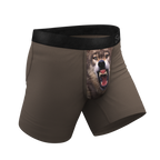 The Grey's Growl | Wolf Ball Hammock® Pouch Underwear - Shinesty