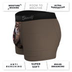 The Grey's Growl | Wolf Ball Hammock® Pouch Trunks Underwear - Shinesty