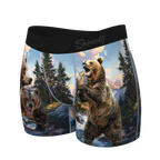 The Grizzly Beast | Truck Stop Classic Women’s Boxers - Shinesty