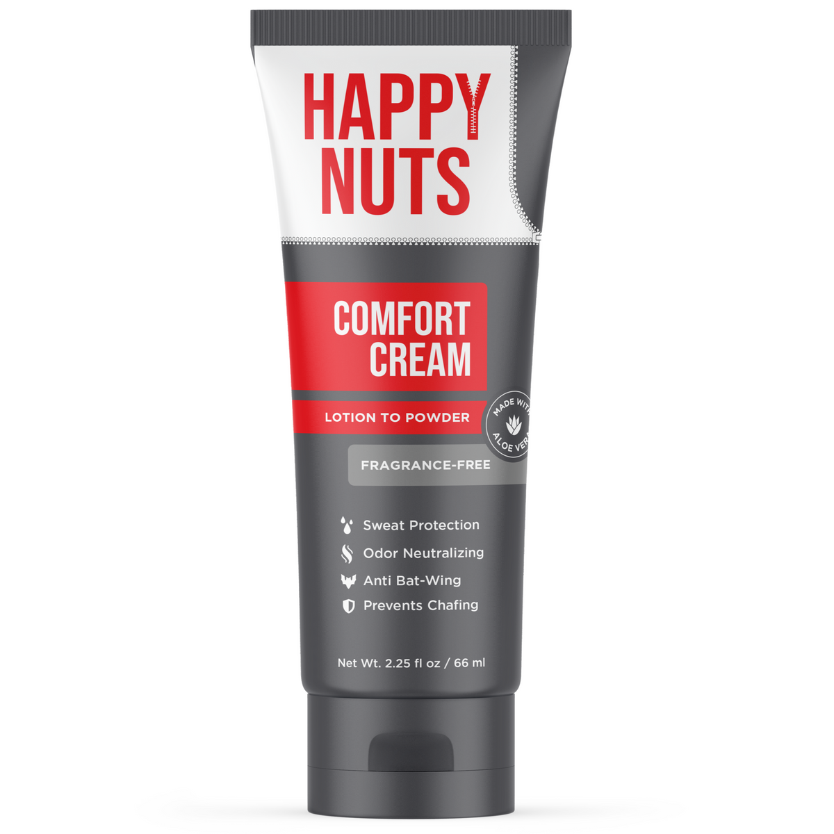 Happy Nuts Comfort Cream | Sweat Defense And Odor Control Lotion - Shinesty