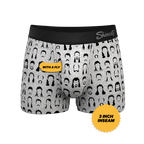 The Hair Down There | Mullet Ball Hammock® Pouch Trunks Underwear - Shinesty
