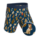 The Hair Of The Dog | Dogs & Drinks Ball Hammock® Boxer - Long Leg - Shinesty