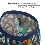The Hair Of The Dog | Dogs & Drinks Ball Hammock® Boxer - Long Leg - Shinesty