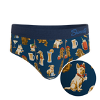 The Hair Of The Dog | Dogs & Drinks Ball Hammock® Pouch Underwear Briefs - Shinesty