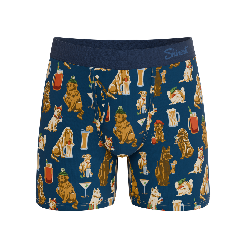 The Hair Of The Dog | Dogs & Drinks Ball Hammock® Magnum Big Pouch Underwear - Shinesty