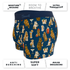The Hair Of The Dog | Dogs & Drinks Ball Hammock® Pouch Trunks Underwear - Shinesty