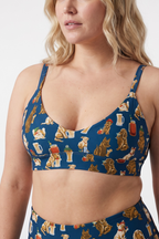 The Hair Of The Dog | Dogs & Drinks Boob Hammock™ Plunge Bralette - Shinesty
