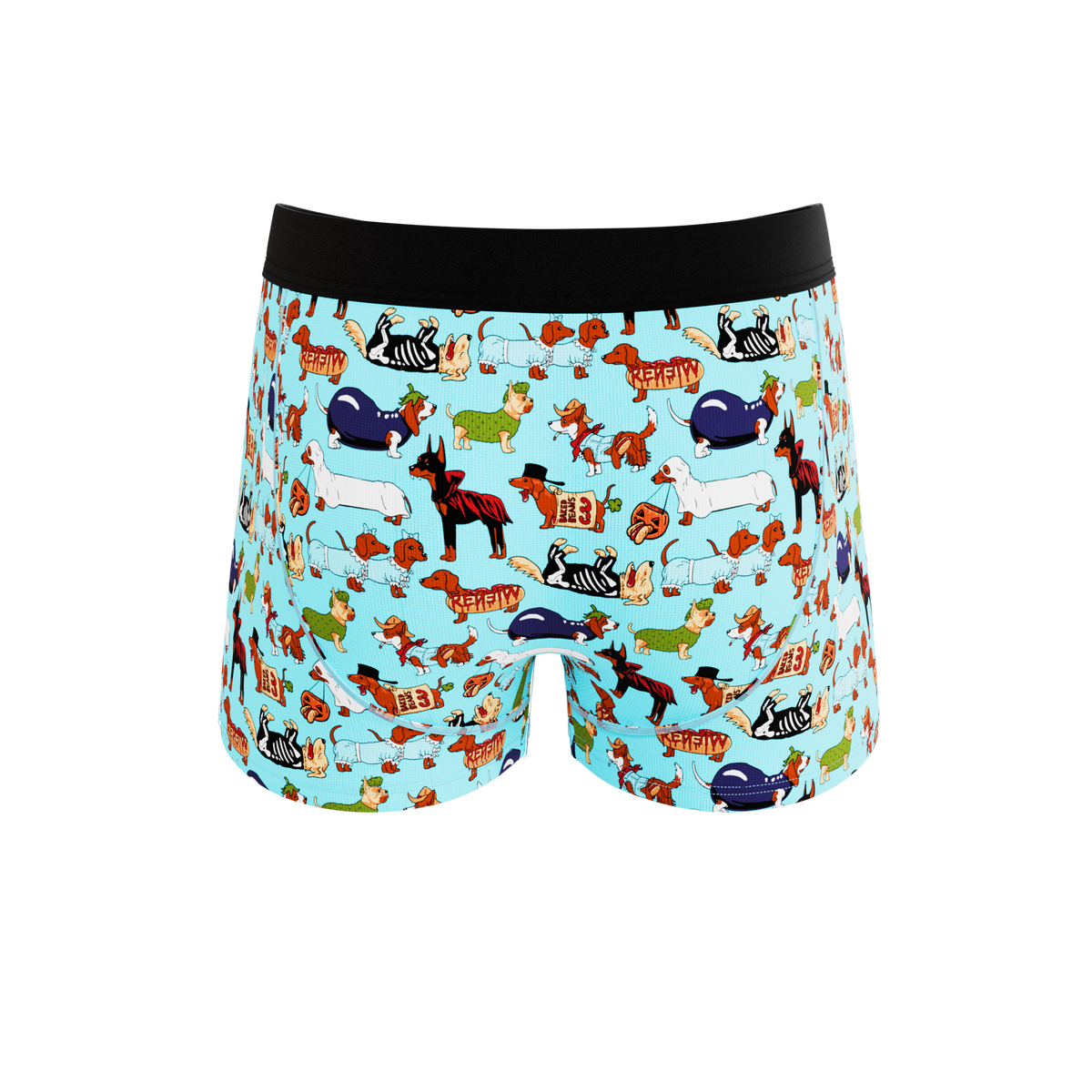 The Halloweenies | Halloween Dogs Ball Hammock® Pouch Trunks Underwear - Shinesty