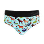 The Halloweenies | Halloween Dogs Ball Hammock® Pouch Underwear Briefs - Shinesty