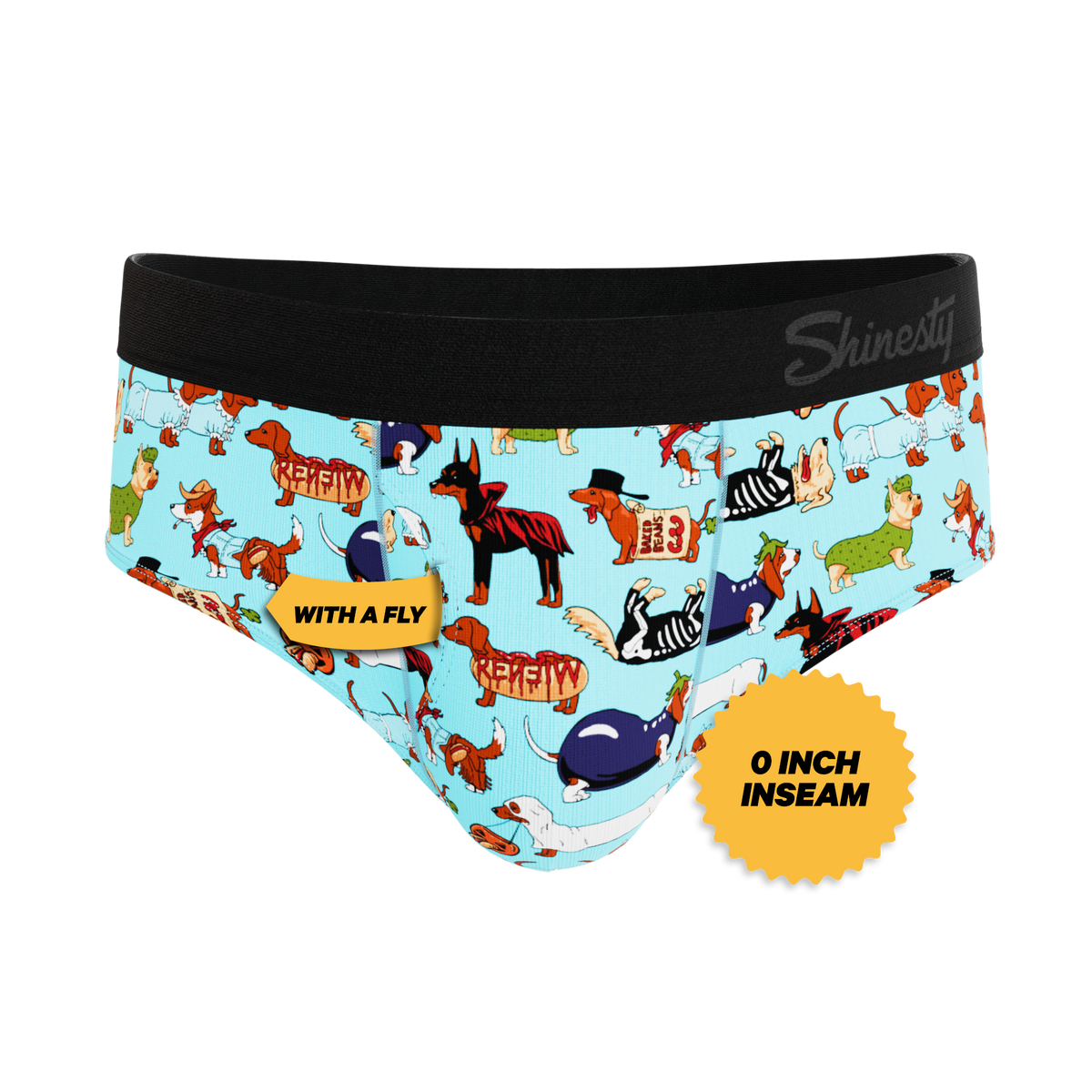 The Halloweenies | Halloween Dogs Ball Hammock® Pouch Underwear Briefs - Shinesty