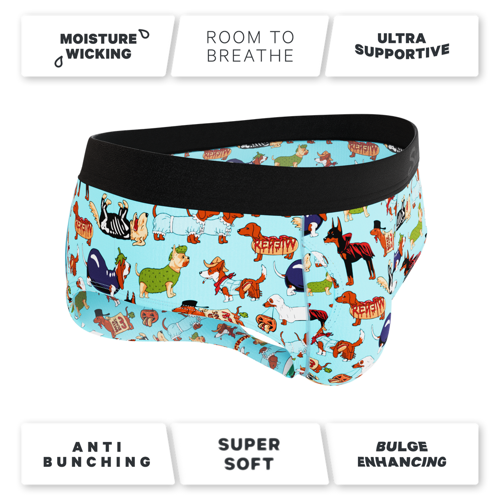 The Halloweenies | Halloween Dogs Ball Hammock® Pouch Underwear Briefs - Shinesty