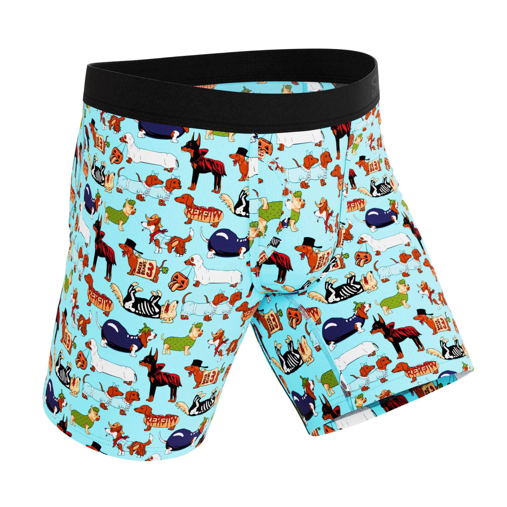 The Halloweenies | Halloween Dogs Ball Hammock® Boxer - Long Leg - Shinesty