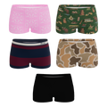 The Happy Trails | Boyshort Underwear 5 Pack - Shinesty