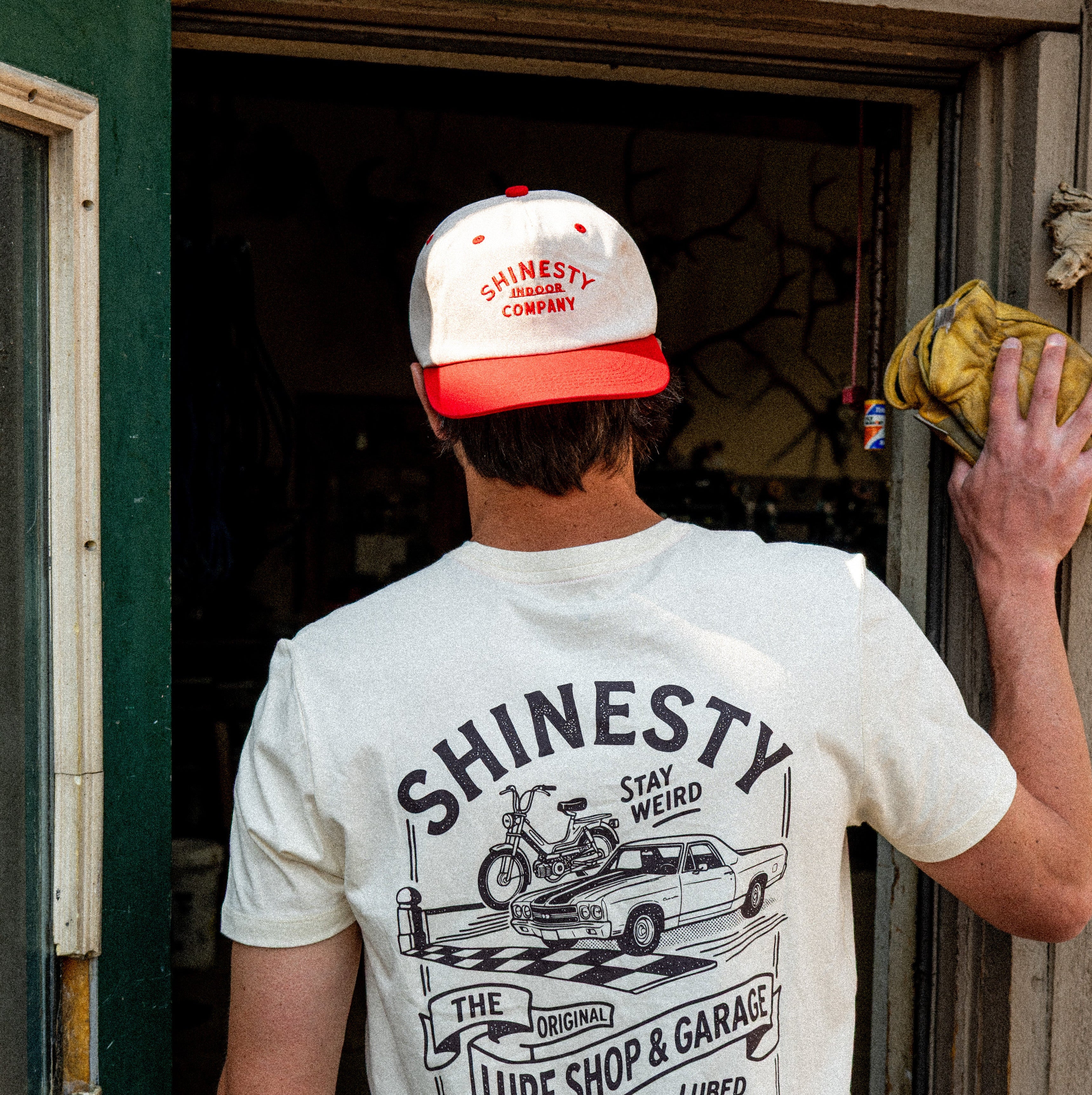 The Indoor Co | Shinesty Graphic 5 Panel Canvas Hat - Shinesty