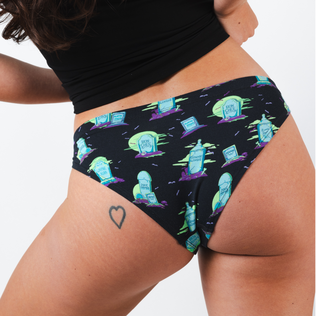 The Headstone | Tombstone Modal Bikini Underwear - Shinesty