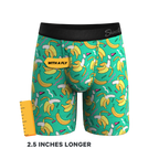 The Health Class | Retro Banana Ball Hammock® Boxer - Long Leg - Shinesty