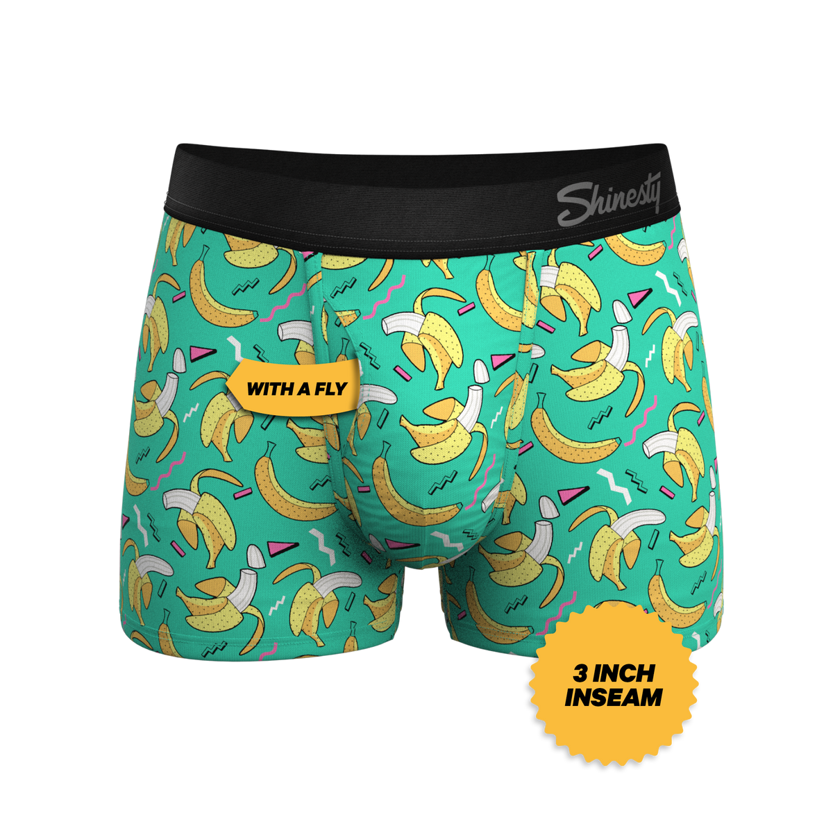 The Health Class | Retro Banana Ball Hammock® Pouch Trunk Underwear - Shinesty