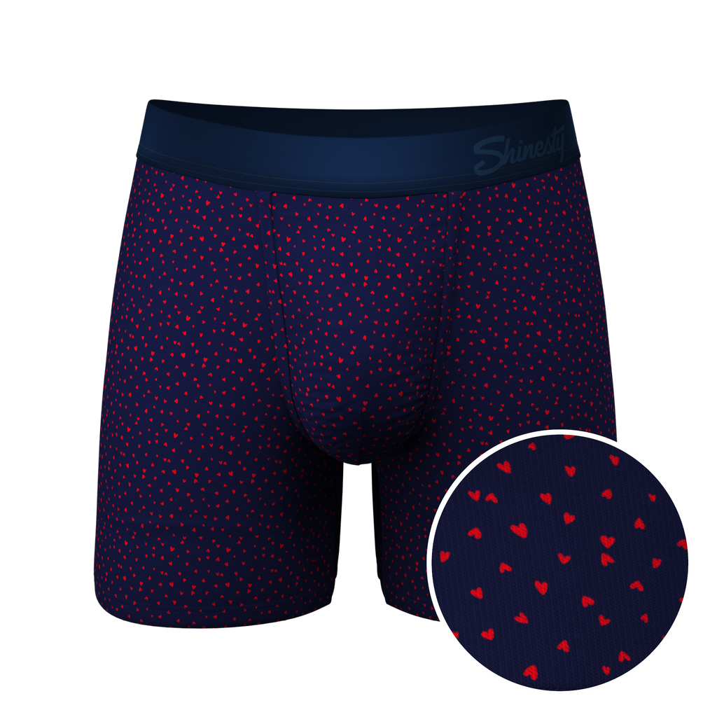 The Heartthrob | Tiny Hearts Valentines Day Ball Hammock® Pouch Underwear - Shinesty