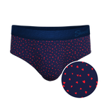 The Heartthrob | Tiny Hearts Valentines Day Ball Hammock® Pouch Underwear Briefs - Shinesty
