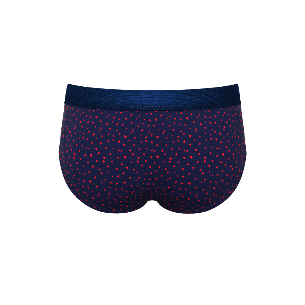 The Heartthrob | Tiny Hearts Valentines Day Ball Hammock® Pouch Underwear Briefs - Shinesty