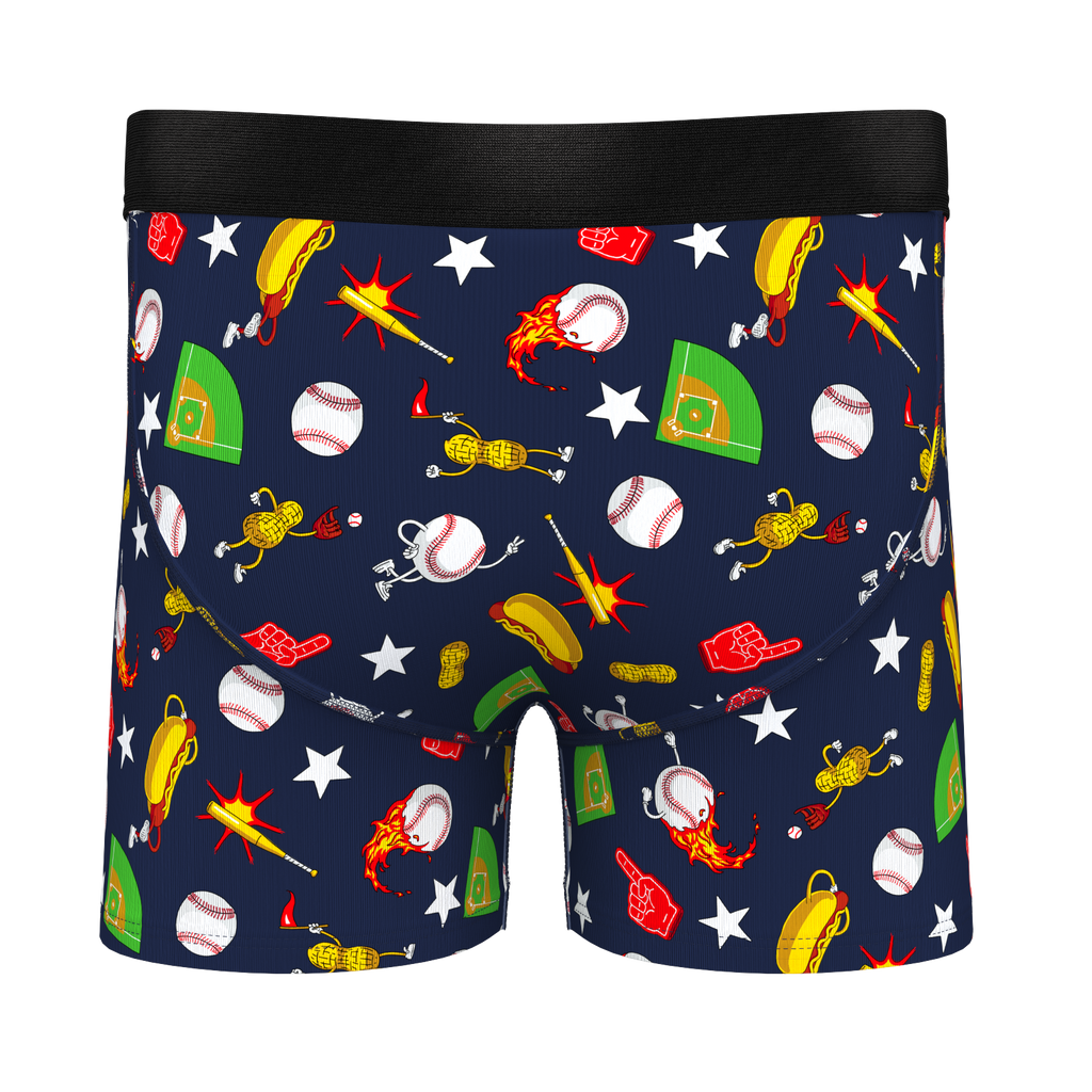 The Hey Batter Batter | Baseball Youth Boxer Briefs - Shinesty