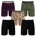 The Hide and Hunt | Long Leg Ball Hammock® Pouch Underwear With Fly 5 Pack - Shinesty