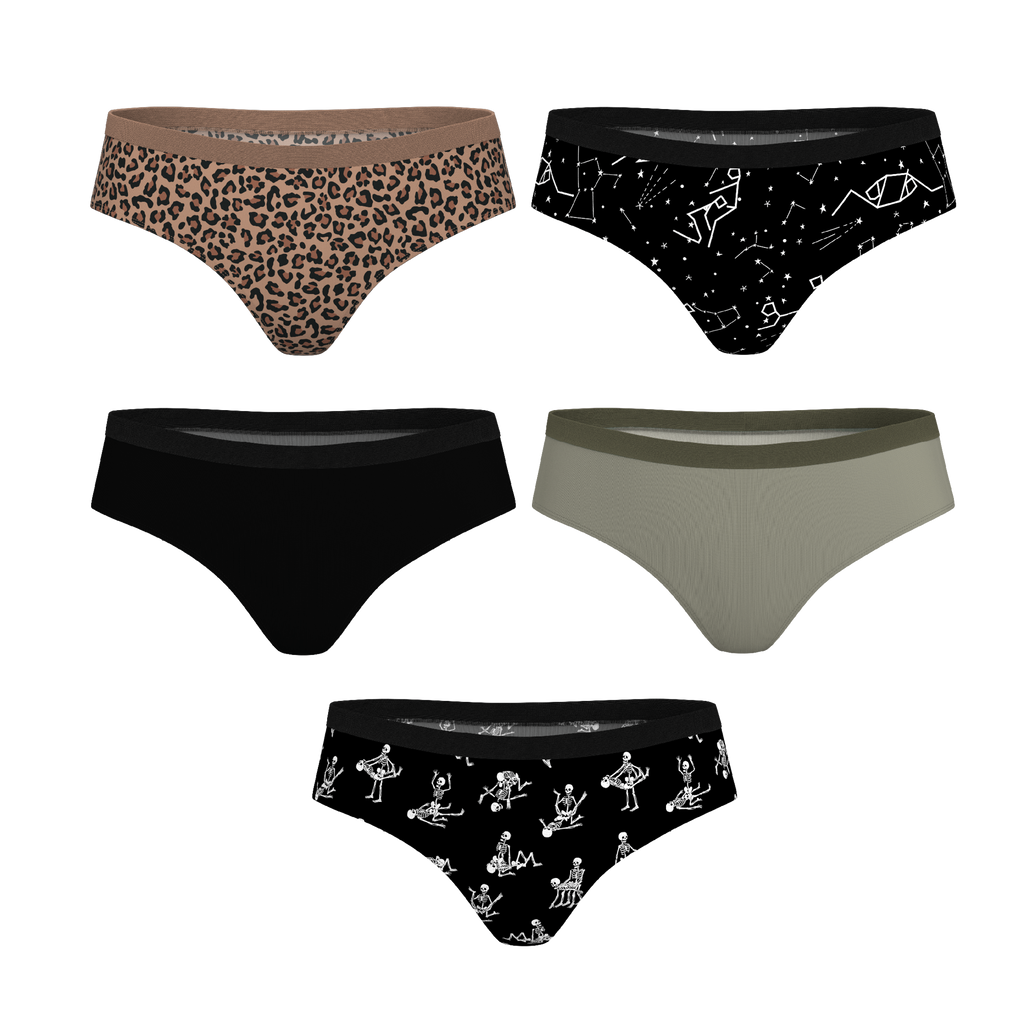 The Historical Bests | Cheeky Underwear 5 Pack - Shinesty