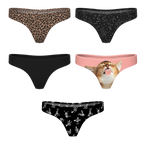 The Historical Bests | MicroModal Thong 5 Pack - Shinesty