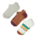 The Holiday Club | Heel Hammock™ Ankle Socks 3 Pack - Shinesty