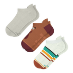 The Holiday Club | Heel Hammock™ Ankle Socks 3 Pack - Shinesty