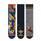 The Holiday Club | Heel Hammock™ Crew Socks 3 Pack - Shinesty