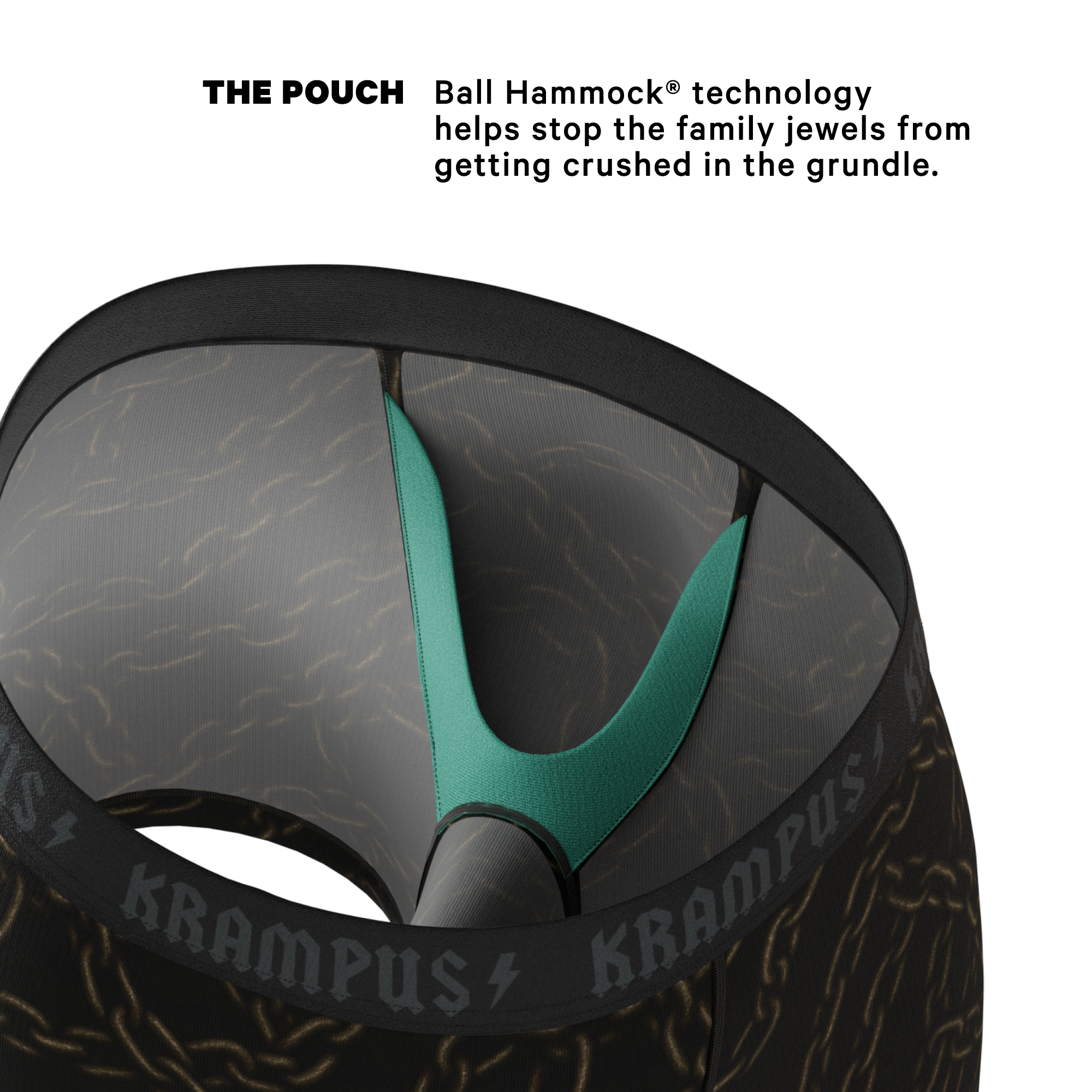 The Krampus Holiday Fear | Ball Hammock® Pouch Underwear - Shinesty